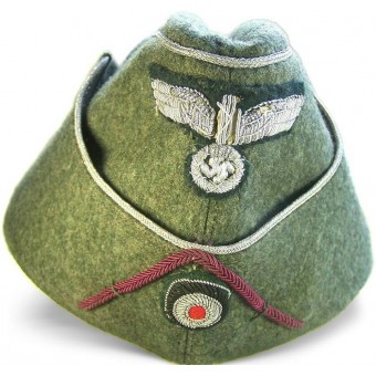 Sombrero del lado del tercero Reich Wehrmacht oficial para Nebeltruppe. Espenlaub militaria