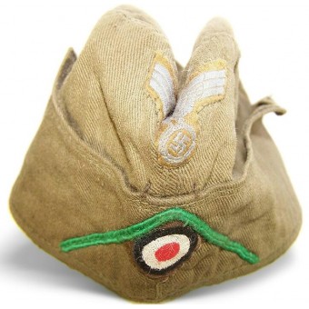 Sombrero de algodón lado DAK Heer. Espenlaub militaria