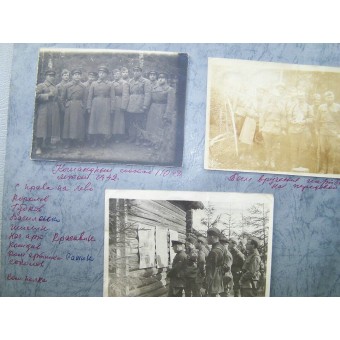 Äärimmäinen harvinainen WW2 Photoalbum, kuului upseerille Koroleville. Espenlaub militaria