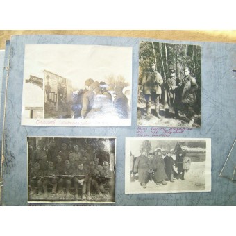 Extrema rara álbum de fotos WW2, pertenecía al oficial de Korolev. Espenlaub militaria