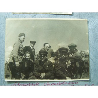 Extreme zeldzame WW2-fotoalbum, behoorde aan officier Korolev. Espenlaub militaria