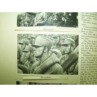 Gekleurde propaganda fotoalbum Deutschland Erwachting. Espenlaub militaria