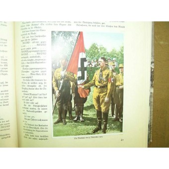 Värillinen propaganda Photoalbum “Deutschland Erwacht”. Espenlaub militaria