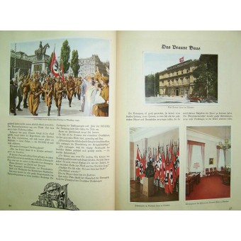 Álbum de fotos de color propaganda “erwacht Deutschland”. Espenlaub militaria