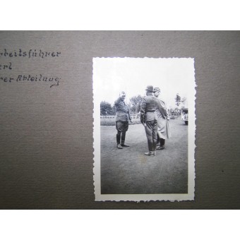 RAD soldados alemanes álbum de fotos. Espenlaub militaria