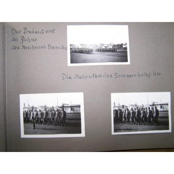 RAD soldados alemanes álbum de fotos. Espenlaub militaria
