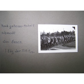 Альбом солдата РАД (Трудовые отряды), 1936-1937. Espenlaub militaria