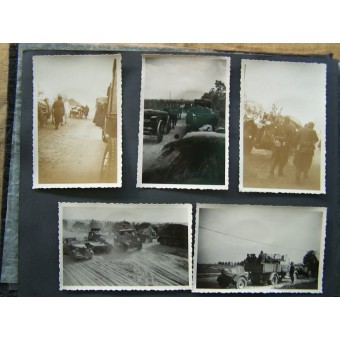 Allemand Luftwaffe flak photoalbum soldats. Ostfront!. Espenlaub militaria