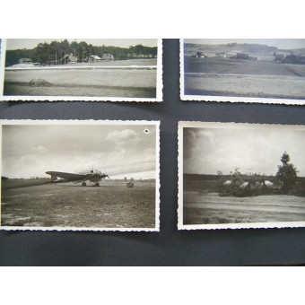 Fotoalbum med tyska Luftwaffe flak-soldater. Ostfront!. Espenlaub militaria