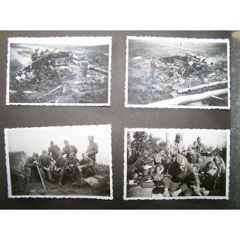 Альбом солдата-зенитчика Люфтваффе (Luftwaffe Flak). Восточный Фронт.. Espenlaub militaria