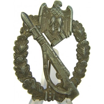 Infanterie sturmabzeichen gemarkeerd s.h u CO 41. Espenlaub militaria
