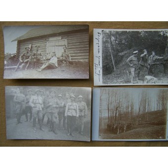 Set van 126 fotos van One Officer, Pre-WW1, WW1, Civiele Oorlog en Pre-WW2-periodes !!. Espenlaub militaria