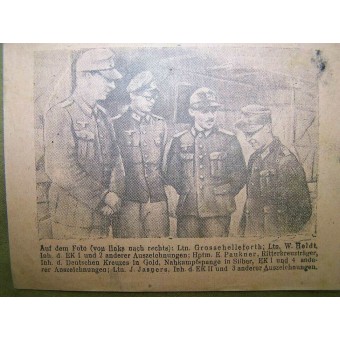 Soviétique Dépliant pour les troupes allemandes Offiziere u Soldaten in der HKL- Kurlandkessel. Espenlaub militaria