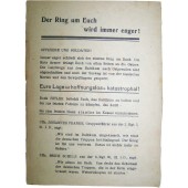 Sowjetisches Flugblatt für deutsche Truppen. 1945 April, Kurlandkessel