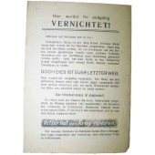Tracts soviétiques pour les soldats de la Wehrmacht de la 31e Division d'infanterie.