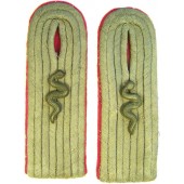 Veterinar carmine red slip on straps