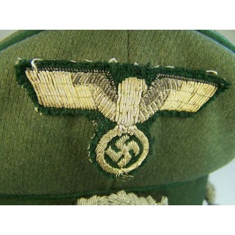 Chapeau de pare-soleil de Heeres officier dadministration.. Espenlaub militaria