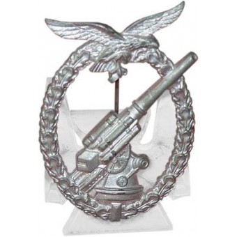 Distintivo - Flakkampfabzeichen der Luftwaffe. Kriegsmetall. Non ci sono marcature. Espenlaub militaria