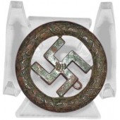 German 1933 Party District Gau München Bronze Badge