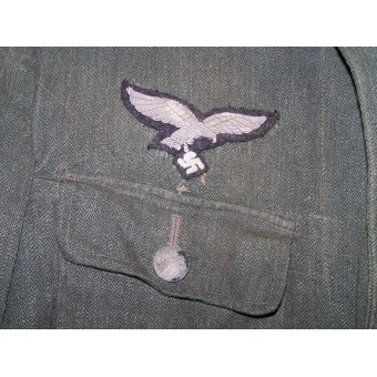 Luftwaffe feldivisionen Drillich túnica.. Espenlaub militaria