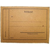 Feldpost caja de cartón pequeña de franqueo