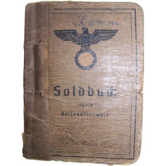Terzo Reich Wehrmacht Heer Soldbuch-Sanitäter in STUG Brig 301. Espenlaub militaria