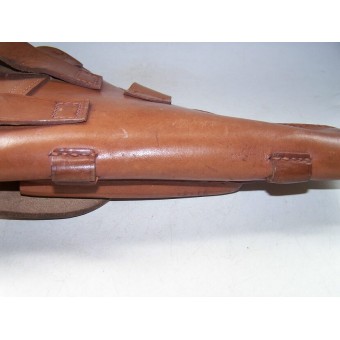 DDR-gefertigtes frühes Nachkriegs-Lederholster für TT-Pistole. Espenlaub militaria