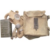 Estonian made in 1941 year gasmask with it's original bag. Very rare!!