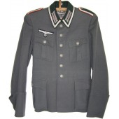 Officer's quality field tunic for Wehrmacht Artillery- Unteroffizier.