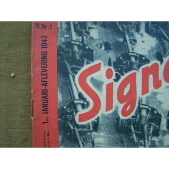 Журнал Сигнал (Signaal) на фламандском языке, январь 1943. Espenlaub militaria