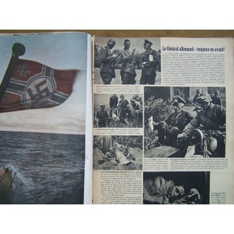 Magazine segnale in edizione en Francais. edizione speciale in lingua francese. Espenlaub militaria