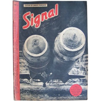 Signal Magazine julkaisussa en francais. Erityispainos ranskaksi. Espenlaub militaria