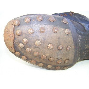 Chaussure WW2 allemande, la menthe.. Espenlaub militaria