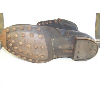 Chaussure WW2 allemande, la menthe.. Espenlaub militaria
