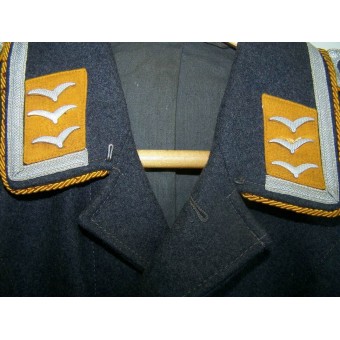 Uniformrock der Luftwaffe, Fliegerbluse Unterfeldwebel-Schirrmeister der Fliegenden Truppen oder FJ. Espenlaub militaria