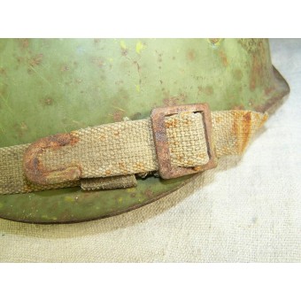 WW2 SSCH-40 kypärä, ullakko löydetty, puhkeamaton. Espenlaub militaria