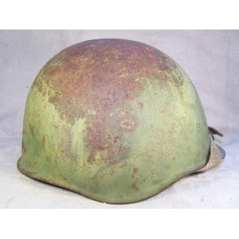 WW2 SSch- 40 Helm, Dachbodenfund, ungereinigt. Espenlaub militaria