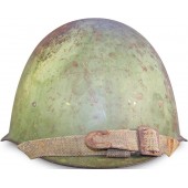 WW2 SSch- 40 helmet, attic found, uncleaned