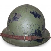 Стальной шлем Шведской Армии M 21/16, ранний образец