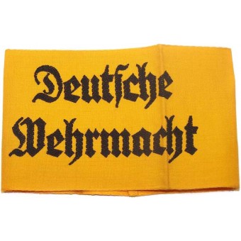 Cuffband « Deutsche Wehrmacht » dans la condition de la menthe. Espenlaub militaria
