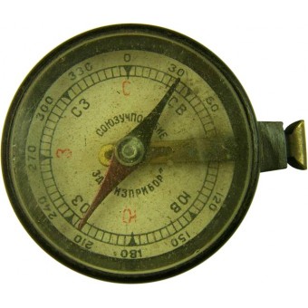 Sowjetischer Kompass aus der Zeit vor dem Zweiten Weltkrieg. Espenlaub militaria