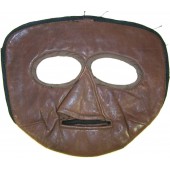 Maschera protettiva in pelle per volantini sovietici della seconda guerra mondiale, marcata 194?