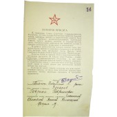 Juramento militar del Ejército Rojo