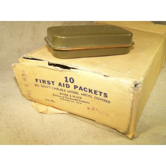 WW 2 Medical first aid kit US made, Lend lease. Espenlaub militaria