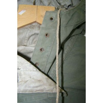 Gebirgsjäger vert réversible / anorak blanc, en date du 1943. Espenlaub militaria