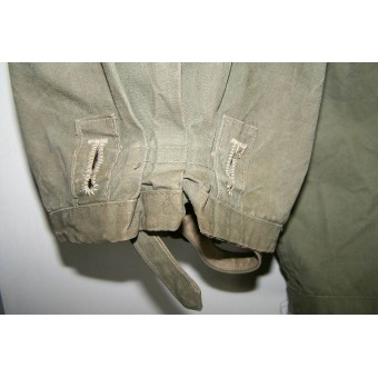 Gebirgsjager reversibili verde / giacca a vento bianca, datata 1943. Espenlaub militaria