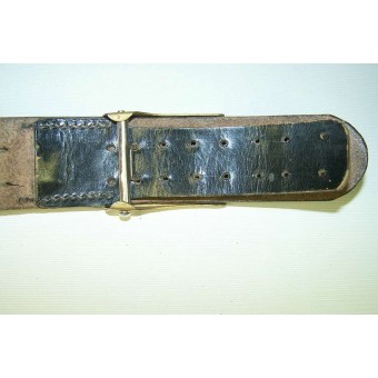 SA hebilla, con un cinturón de negro, puede ser usado por el miembro NSKK.. Espenlaub militaria