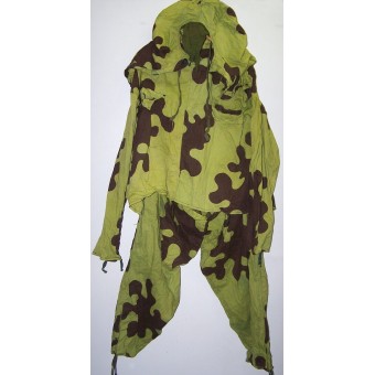 Sovjet Russische WW2 maakte amoeba camouflagepak voor de zomer.. Espenlaub militaria