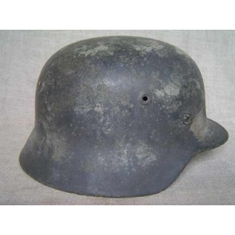M40 hiver casque dacier camouflé allemand. Espenlaub militaria