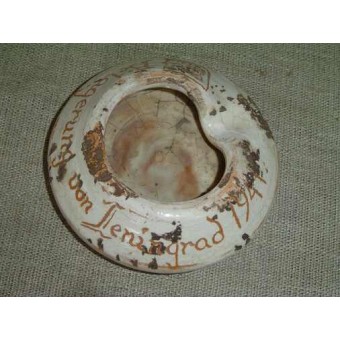 Tysk keramik askfat, souvenir. Espenlaub militaria